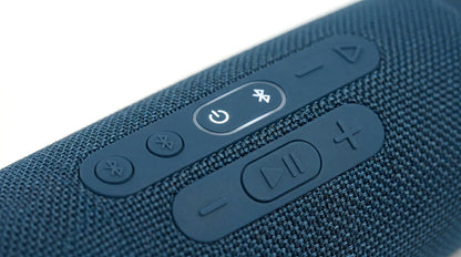 future tech gadgets Canada. premium tech accessories Canada. JBL Charge 5 Portable Waterproof Speaker with Powerbank. Gallery image 9. Lines name one specific SKU—never substitute a generic lookalike from the category. After review passes, each render should still read as a fresh studio viewpoint of that same physical unit.