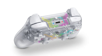 future tech gadgets Canada. premium tech accessories Canada. Machenike G3s Dual-mode Controller. Gallery image 6. Lines name one specific SKU—never substitute a generic lookalike from the category. After review passes, each render should still read as a fresh studio viewpoint of that same physical unit.