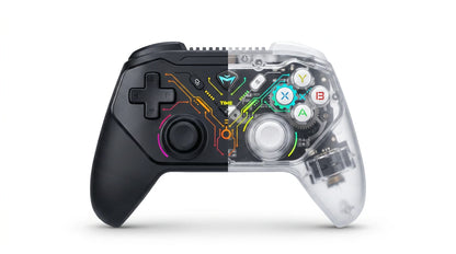 future tech gadgets Canada. premium tech accessories Canada. Machenike G3s Dual-mode Controller. Gallery image 10. Lines name one specific SKU—never substitute a generic lookalike from the category. After review passes, each render should still read as a fresh studio viewpoint of that same physical unit.