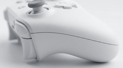 future tech gadgets Canada. premium tech accessories Canada. Machenike G5 Pro Tri-Mode Controller. Gallery image 5. Lines name one specific SKU—never substitute a generic lookalike from the category. After review passes, each render should still read as a fresh studio viewpoint of that same physical unit.