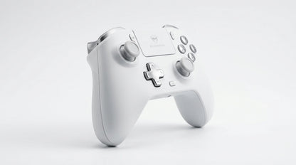 future tech gadgets Canada. premium tech accessories Canada. Machenike G5 Pro Tri-Mode Controller. Gallery image 8. Lines name one specific SKU—never substitute a generic lookalike from the category. After review passes, each render should still read as a fresh studio viewpoint of that same physical unit.