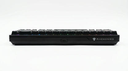future tech gadgets Canada. premium tech accessories Canada. Machenike K500-B68 Wired RGB Mechanical Keyboard. Gallery image 3. Lines name one specific SKU—never substitute a generic lookalike from the category. After review passes, each render should still read as a fresh studio viewpoint of that same physical unit.