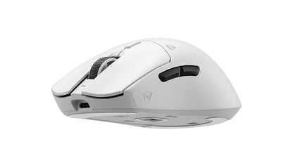 next gen electronics shop. wireless audio Canada. Machenike L8 Max Tri-Mode Mouse. Gallery image 8. Lines name one specific SKU—never substitute a generic lookalike from the category. After review passes, each render should still read as a fresh studio viewpoint of that same physical unit.