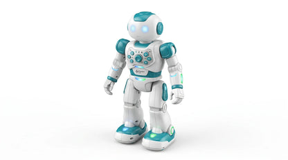 smart tech store Canada. premium tech accessories Canada. Meteer Dancing Educational AI Robot. Gallery image 10. Lines name one specific SKU—never substitute a generic lookalike from the category. After review passes, each render should still read as a fresh studio viewpoint of that same physical unit.