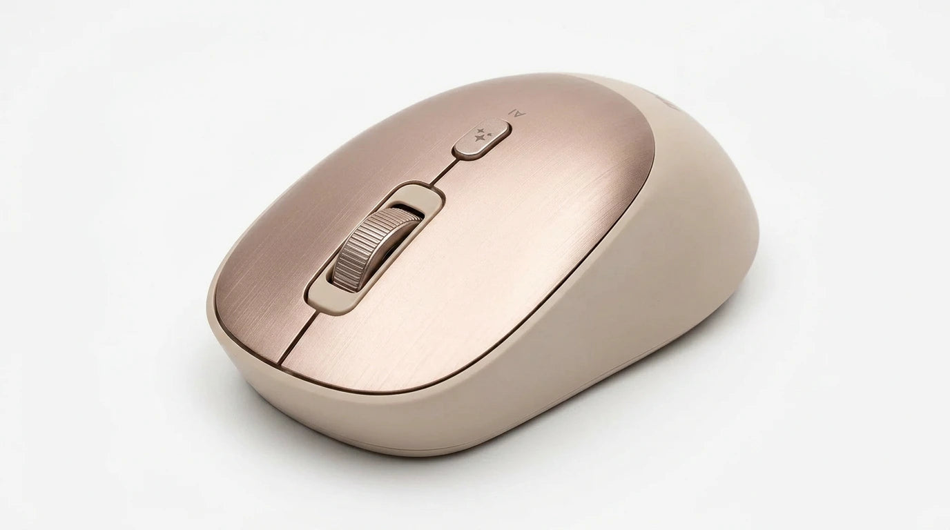 future tech gadgets Canada. smart tech store Canada. Momax 1-Folio A.I. Mouse. Gallery image 8. Lines name one specific SKU—never substitute a generic lookalike from the category. After review passes, each render should still read as a fresh studio viewpoint of that same physical unit.