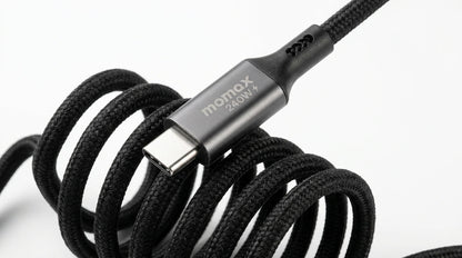 next gen electronics shop. buy electronics online Canada. Momax Mag.Link 240W Usb-C To Usb-C Usb 4 40Gbps Magnetic Cable 1.5M. Gallery image 9. Lines name one specific SKU—never substitute a generic lookalike from the category. After review passes, each render should still read as a fresh studio viewpoint of that same physical unit.