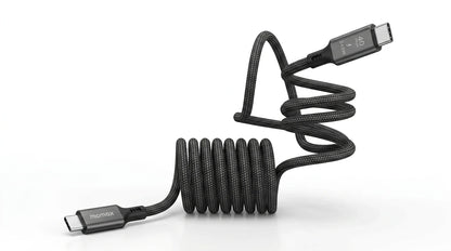next gen electronics shop. buy electronics online Canada. Momax Mag.Link 240W Usb-C To Usb-C Usb 4 40Gbps Magnetic Cable 1.5M. Gallery image 10. Lines name one specific SKU—never substitute a generic lookalike from the category. After review passes, each render should still read as a fresh studio viewpoint of that same physical unit.