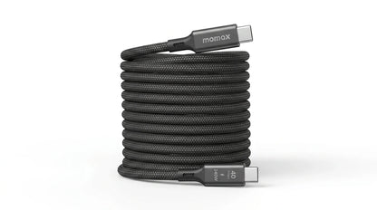next gen electronics shop. buy electronics online Canada. Momax Mag.Link 240W Usb-C To Usb-C Usb 4 40Gbps Magnetic Cable 1.5M. Gallery image 10. Lines name one specific SKU—never substitute a generic lookalike from the category. After review passes, each render should still read as a fresh studio viewpoint of that same physical unit.