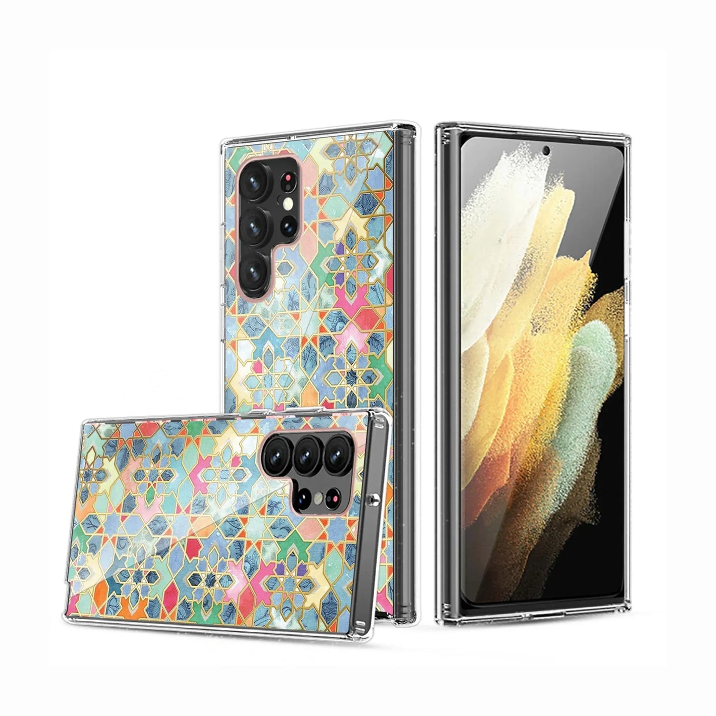 Graphic Clear Case for Samsung Galaxy