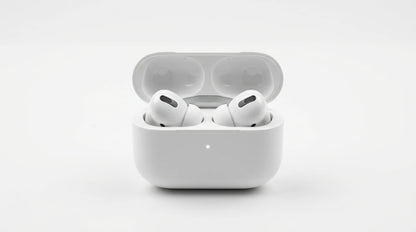 next gen electronics shop. premium tech accessories Canada. New Apple Original AirPods 3 Gen. Gallery image 8. Lines name one specific SKU—never substitute a generic lookalike from the category. After review passes, each render should still read as a fresh studio viewpoint of that same physical unit.