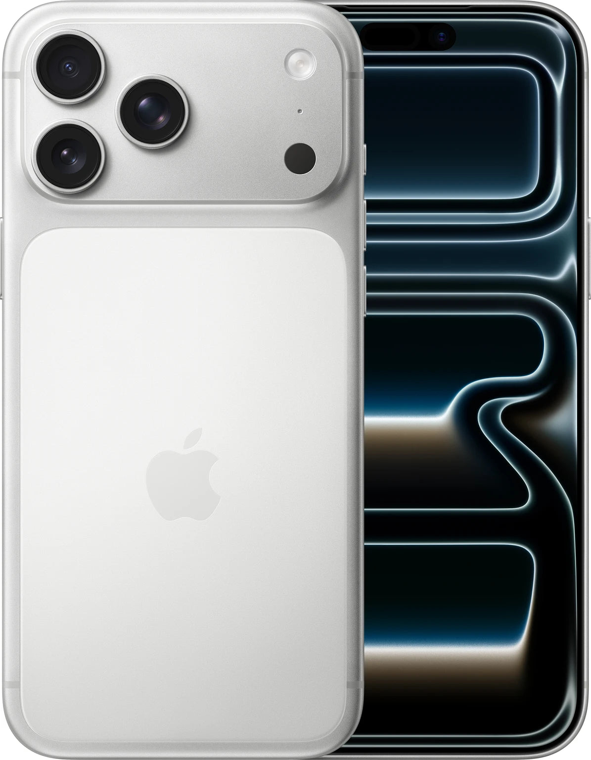 Apple iPhone 17 Pro in Natural Titanium with 6.3-inch Super Retina XDR Always-On display

Close-up of iPhone 17 Pro Triple 48MP Camera system featuring 8x Optical Zoom lens

Sleek Titanium frame of iPhone 17 Pro showing the customizable Action Button and power button

iPhone 17 Pro screen at 3000 nits peak brightness showing high-visibility interface in direct sunlight

iPhone 17 Pro running high-end graphics using the A19 Pro chip with hardware-accelerated ray tracing

Bottom view of iPhone 17 Pro showing 