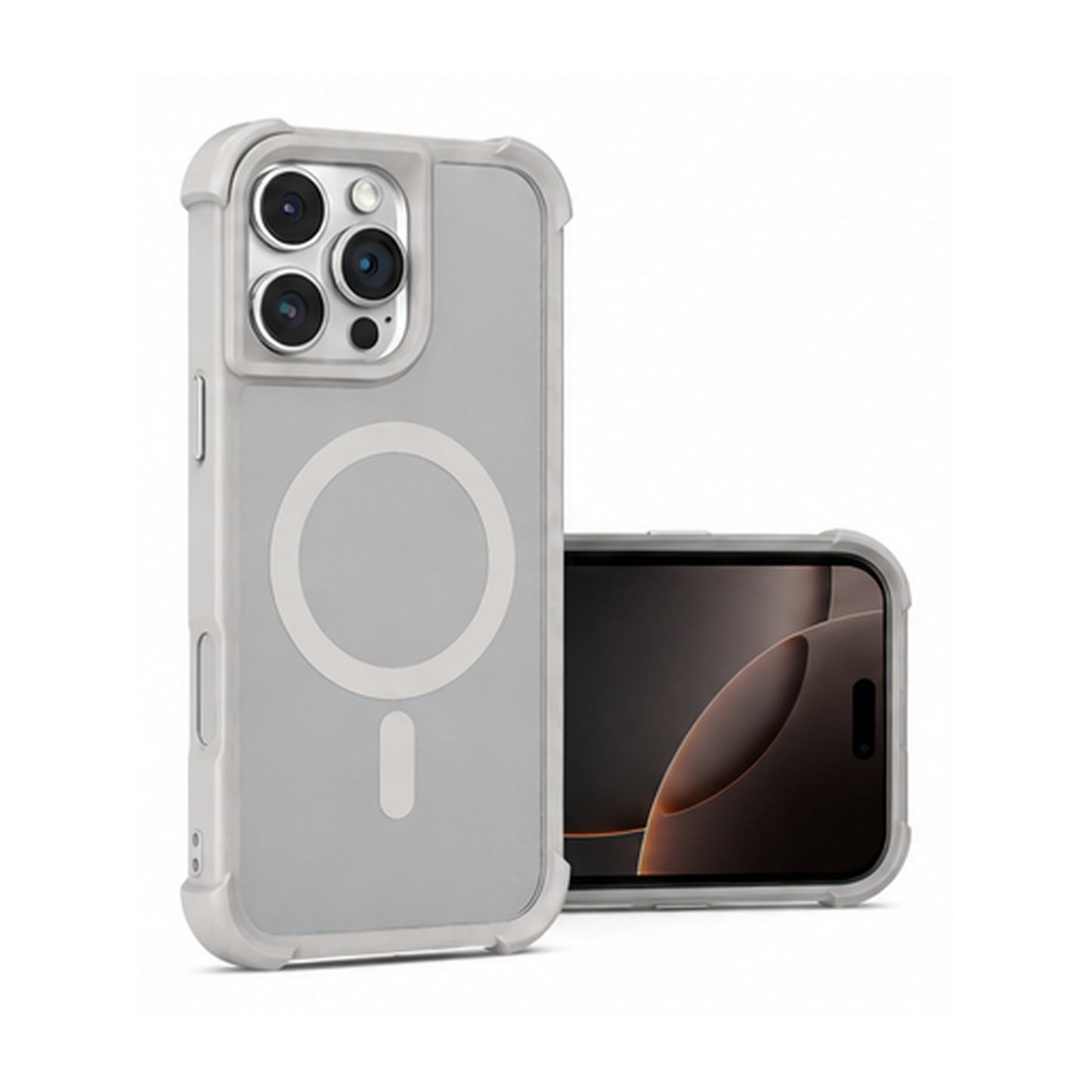 Protective Apex MagSafe Cover for iPhone 16 Pro Max Grey