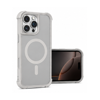 Protective Apex MagSafe Cover for iPhone 16 Pro Max Grey