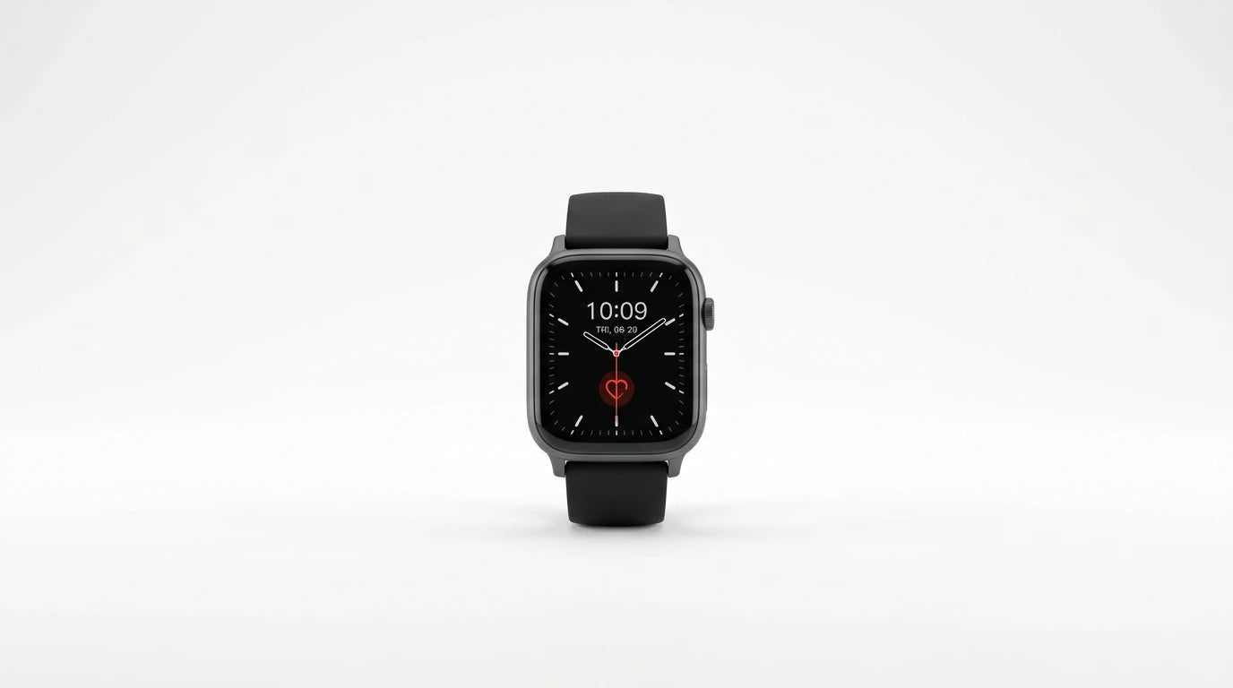 smart tech store Canada. premium tech accessories Canada. Techtron SWH21 (S53 / WATCH) Smart Watch. Gallery image 10. Lines name one specific SKU—never substitute a generic lookalike from the category. After review passes, each render should still read as a fresh studio viewpoint of that same physical unit.