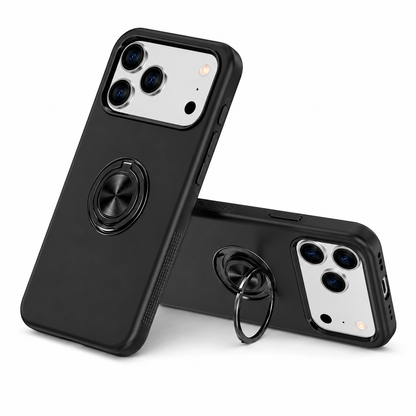 Slim Protective iPhone 17 Pro Max Case, Durable Mobile Cover, Luxury Magnetic Ring Phone Case

