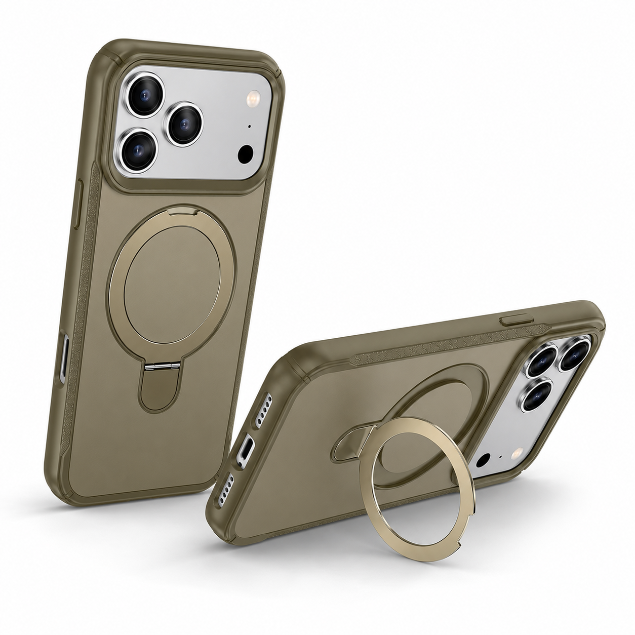 Military Grade Green Phone Case for Apple iPhone 17 Pro Max Mobile Cover