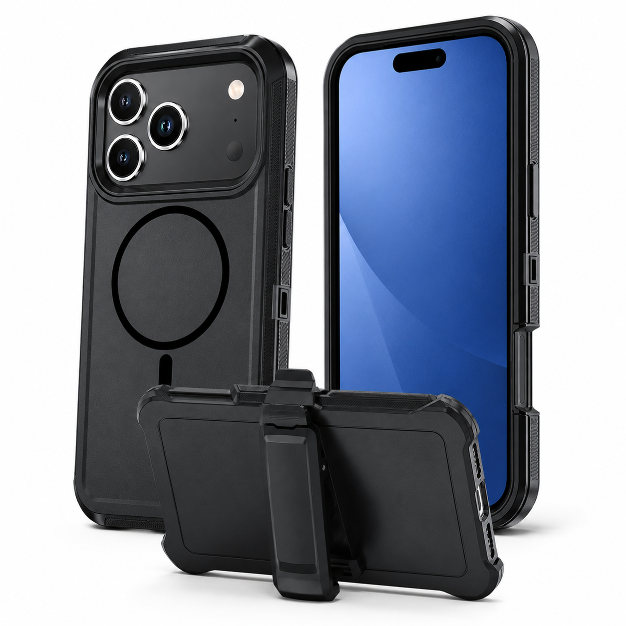 Heavy Duty Protective Phone Case for Apple iPhone 17 Pro Max with MagSafe Compatibility