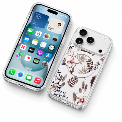 Designer Flower Petals iPhone 18 Pro Max Case Premium Protective Smartphone Case