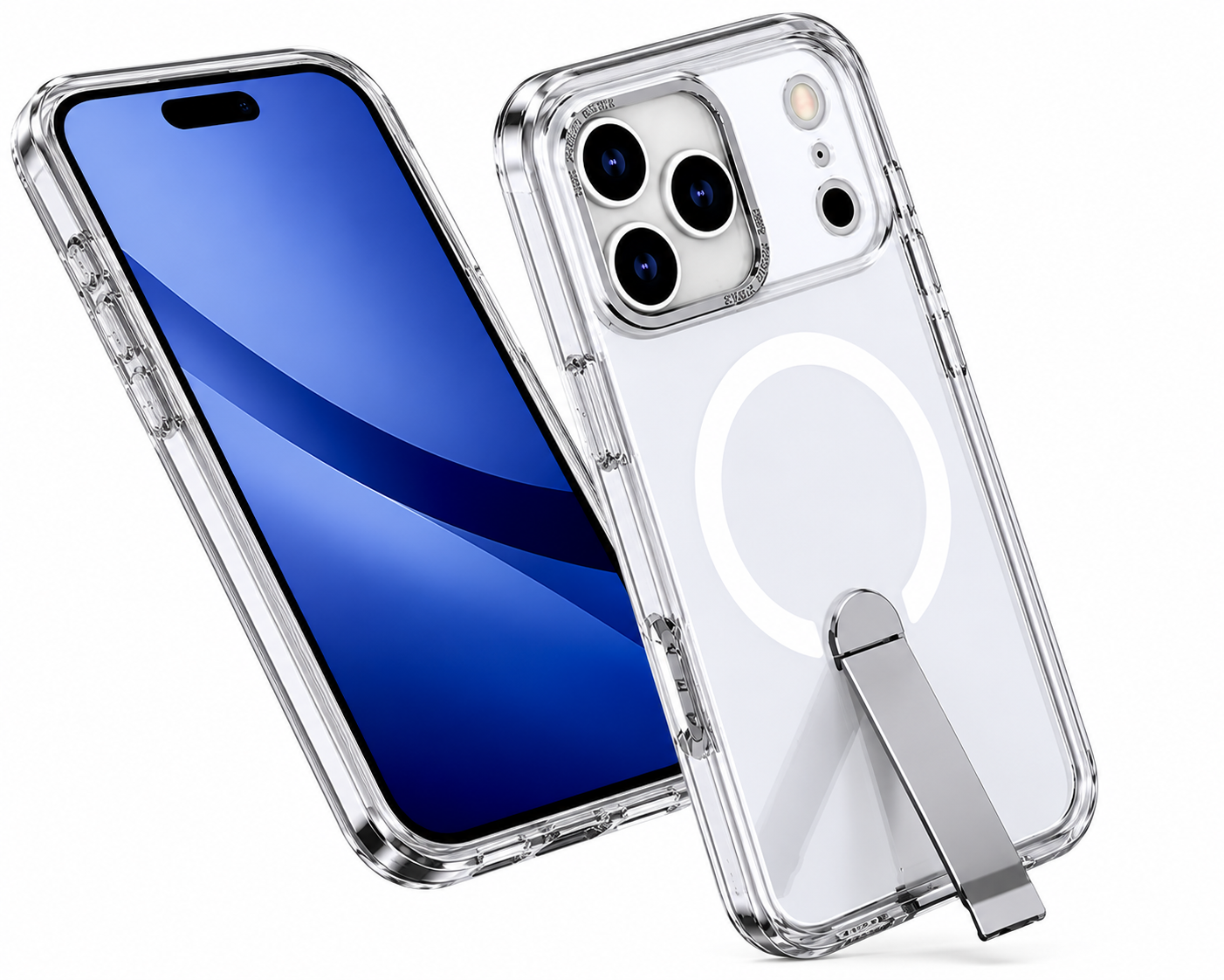 MagSafe Compatible Clear Mobile Cover for Apple iPhone 17 Pro