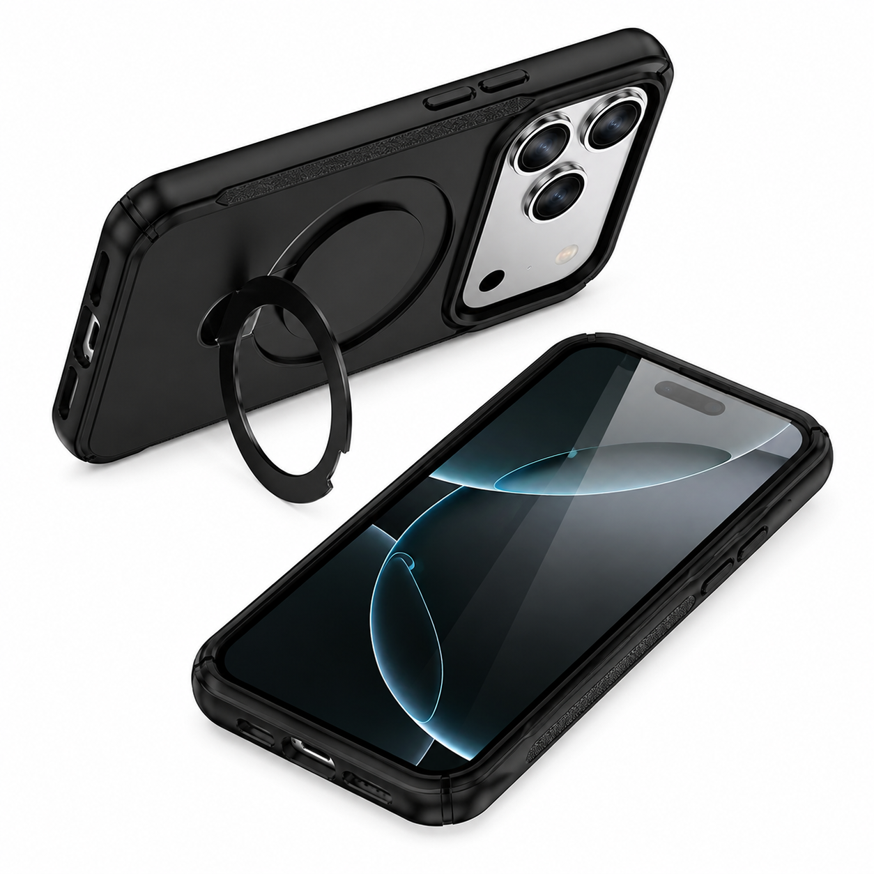 Protective Phone Case, Magnetic Charging Compatible Case, Durable Mobile Cover, Impact Resistant Case