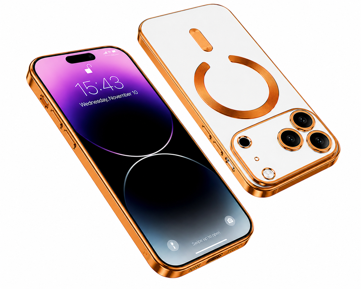 Premium Orange MagSafe Case for Apple iPhone 18 Pro Max Drop Protection Case