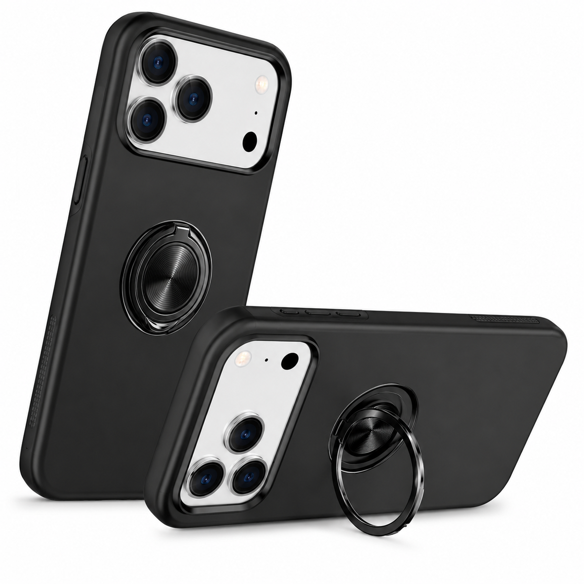 Apple iPhone 18 Pro Max Protective Case, Black Shockproof Phone Case, Magnetic Mobile Cover