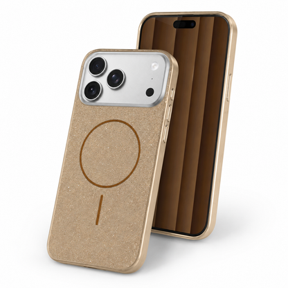 MagSafe Compatible Phone Case, Desert Titanium iPhone 17 Pro Max Cover, Shockproof Smartphone Case, Premium Mobile Cover