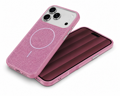 Premium Purple Glitter Case, Shockproof Phone Cover, Designer Mobile Accessory