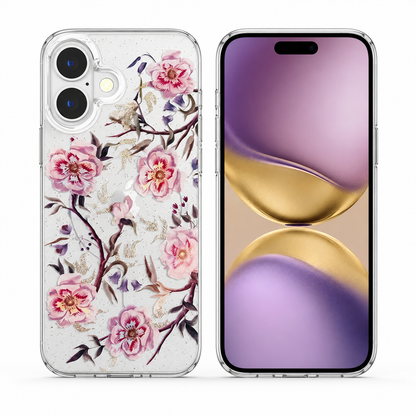 Rose Garden MagSafe Case for Apple iPhone 16 Floral Protective Phone Cover