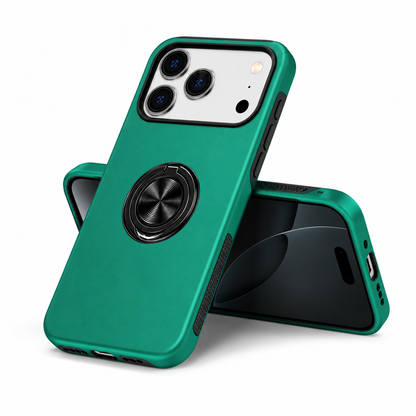 Slim Protective iPhone 17 Pro Max Case, Durable Mobile Cover, Luxury Magnetic Ring Phone Case


