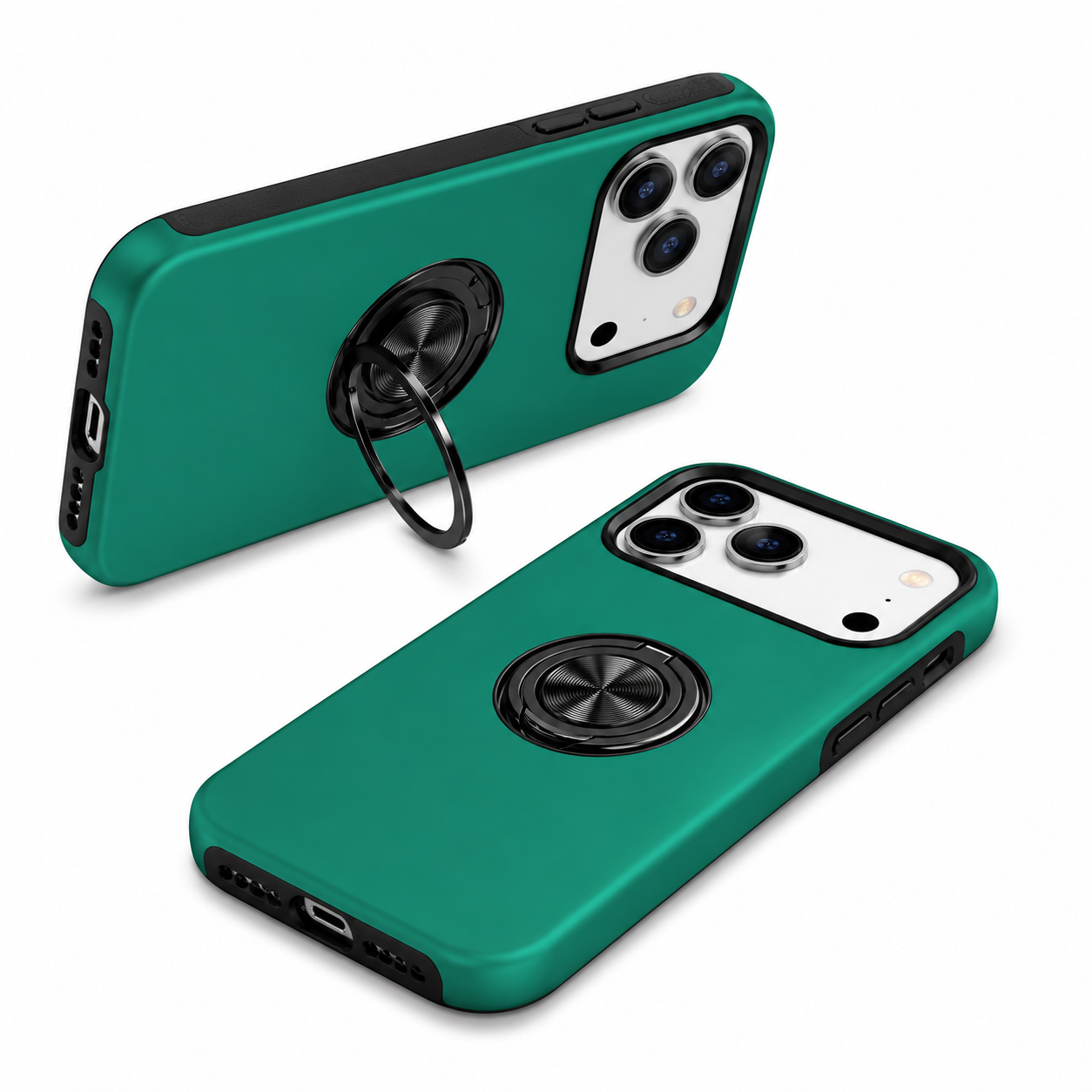 Midnight Green MagSafe Case, Wireless Charging Compatible Phone Case, Designer Mobile Cover